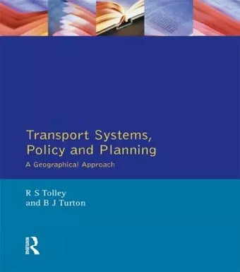 Transport Systems, Policy and Planning cover
