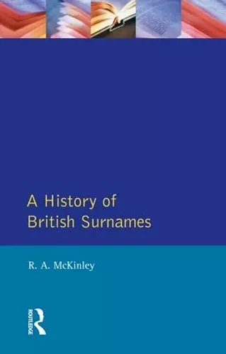 A History of British Surnames cover