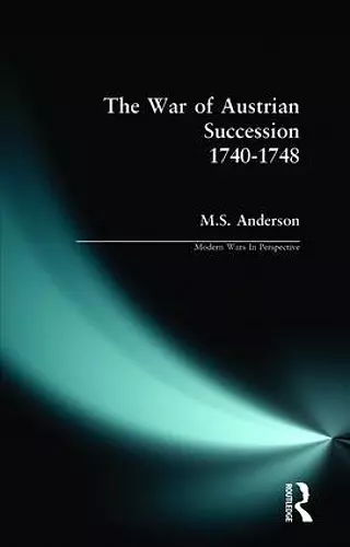 The War of Austrian Succession 1740-1748 cover