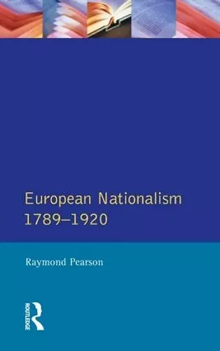 The Longman Companion to European Nationalism 1789-1920 cover