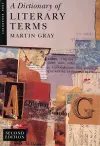 Dictionary of Literary Terms, A cover