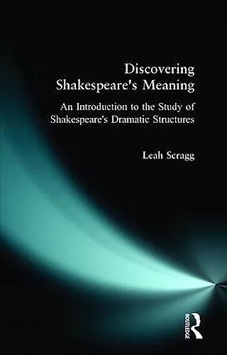 Discovering Shakespeare's Meaning cover