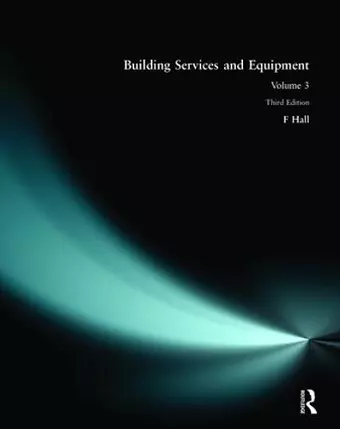 Building Services and Equipment cover