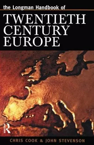 Longman Handbook of Twentieth Century Europe cover