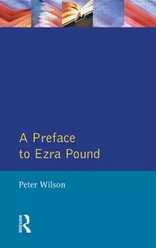 A Preface to Ezra Pound cover