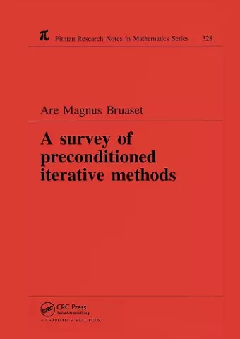 A Survey of Preconditioned Iterative Methods cover