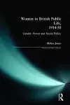 Women in British Public Life, 1914 - 50 cover