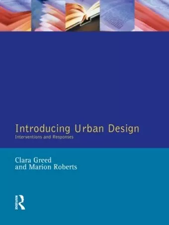 Introducing Urban Design cover