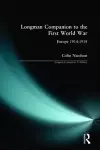 Longman Companion to the First World War cover