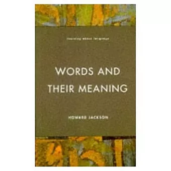 Words and Their Meaning cover