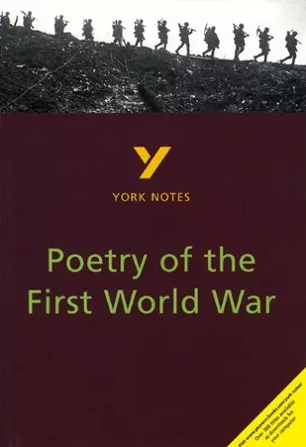 Poetry of the First World War: York Notes for GCSE cover