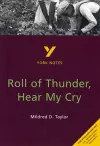 Roll of Thunder, Hear My Cry: York Notes for GCSE cover