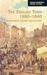 The English Town, 1680-1840 cover