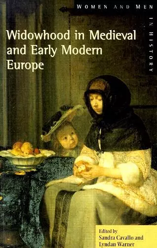 Widowhood in Medieval and Early Modern Europe cover