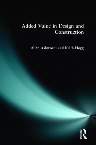 Added Value in Design and Construction cover