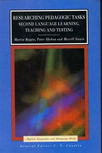 Researching Pedagogic Tasks cover