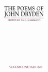 The Poems of John Dryden: Volume One cover