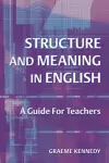 Structure and Meaning in English cover