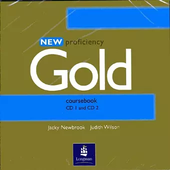 New Proficiency Gold Class CD 1-2 cover