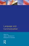 Language and Communication cover