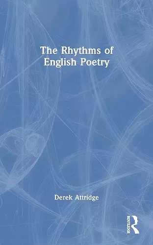 Rhythms of English Poetry, the cover