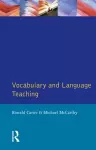Vocabulary and Language Teaching cover