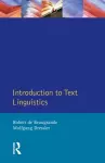 Introduction to Text Linguistics cover