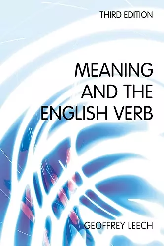 Meaning and the English Verb cover