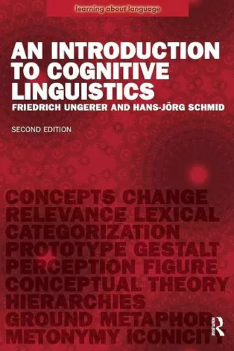 An Introduction to Cognitive Linguistics cover