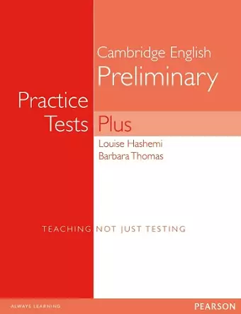 PET Practice Tests Plus No Key New Edition cover