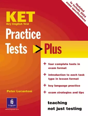 KET Practice Tests Plus Students' Book New Edition cover