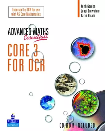 A Level Maths Essentials Core 3 for OCR Book and CD-ROM cover