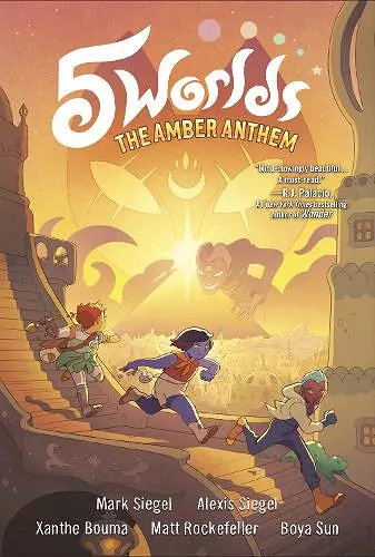 5 Worlds Book 4: The Amber Anthem cover