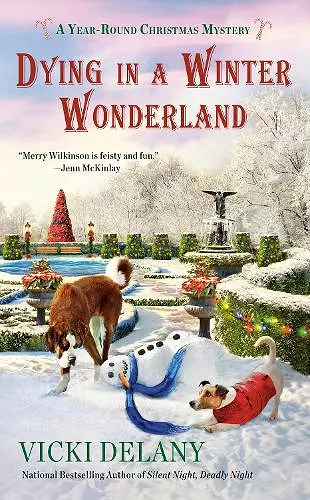 Dying in a Winter Wonderland cover