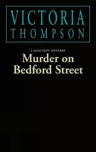 Murder on Bedford Street cover