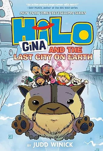 Hilo Book 9: Gina and the Last City on Earth cover