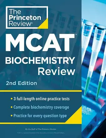 Princeton Review MCAT Biochemistry Review cover