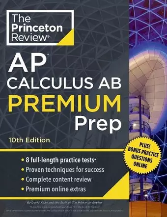 Princeton Review AP Calculus AB Premium Prep, 2024 cover