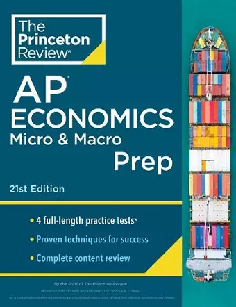 Princeton Review AP Economics Micro & Macro Prep, 2024 cover