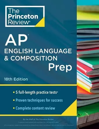 Princeton Review AP English Language & Composition Prep, 2024 cover