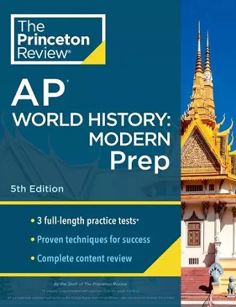 Princeton Review AP World History: Modern Prep, 2024 cover