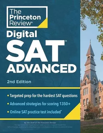 Princeton Review SAT Advanced, 2nd Edition cover