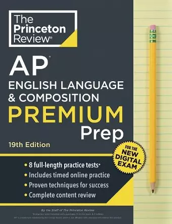 Princeton Review AP English Language & Composition Premium Prep cover