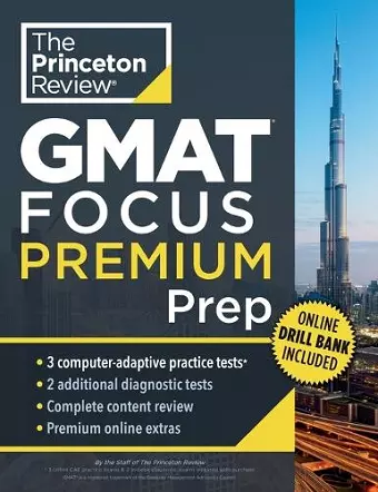 Princeton Review GMAT Focus Premium Prep cover