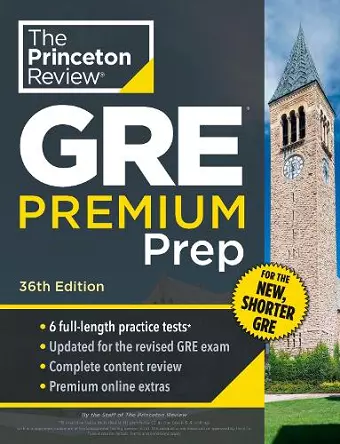 Princeton Review GRE Premium Prep, 36th Edition cover