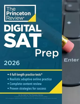 Princeton Review Digital SAT Prep, 2026 cover