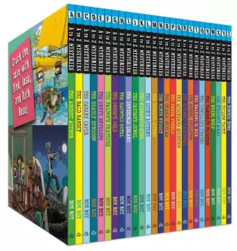 A to Z Mysteries Boxed Set: Every Mystery from A to Z! cover