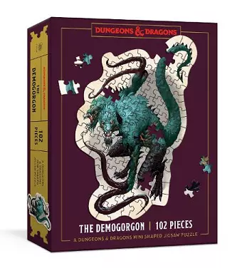 Dungeons & Dragons Mini Shaped Jigsaw Puzzle: The Demogorgon Edition cover