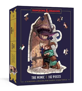 Dungeons & Dragons Mini Shaped Jigsaw Puzzle: The Mimic Edition cover