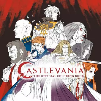 Castlevania: The Official Coloring Book cover